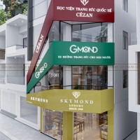 Thiết kế tiệm trang sức Cézan 65m2 tại Hà Nội có gì nổi bật?